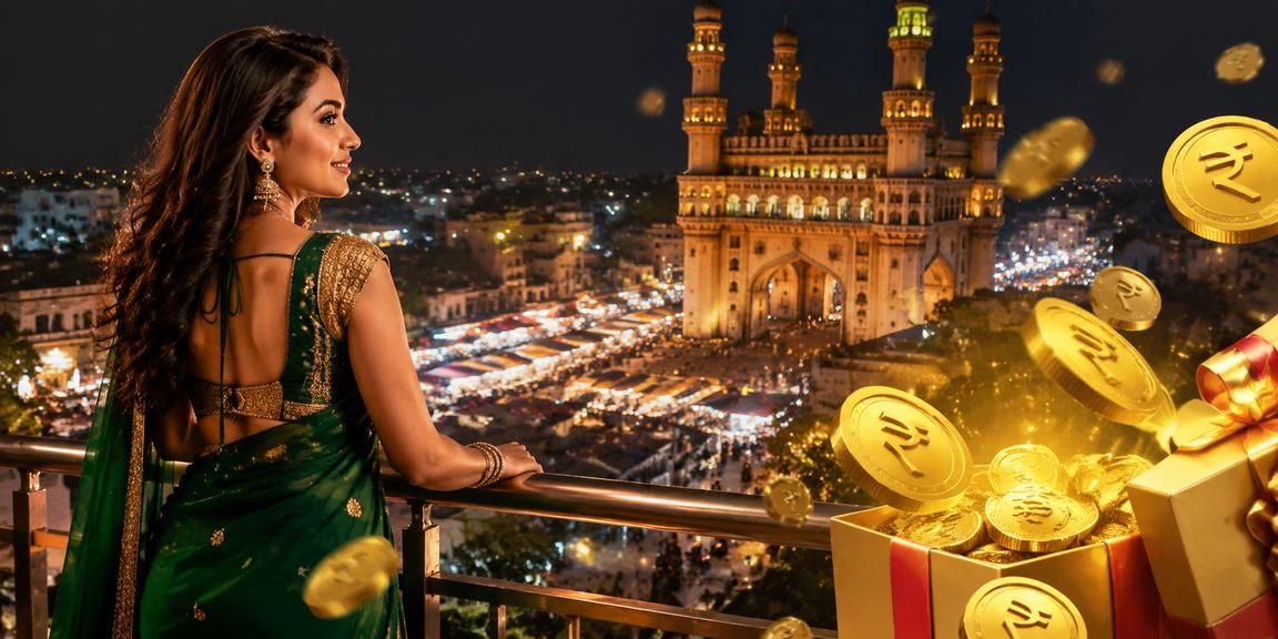 Player enjoying Andar Bahar VIP bonus in Hyderabad